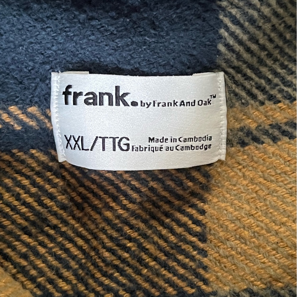 Frank. by Frank and Oak Flannel Shacket - Picture 8 of 11